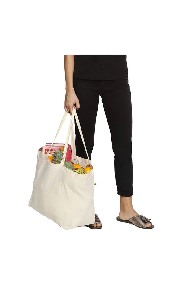 Organic Cotton Vegetable Bag with 6 Pockets