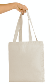 Organic Cotton Tote Bag With Gusset - 2 Pack