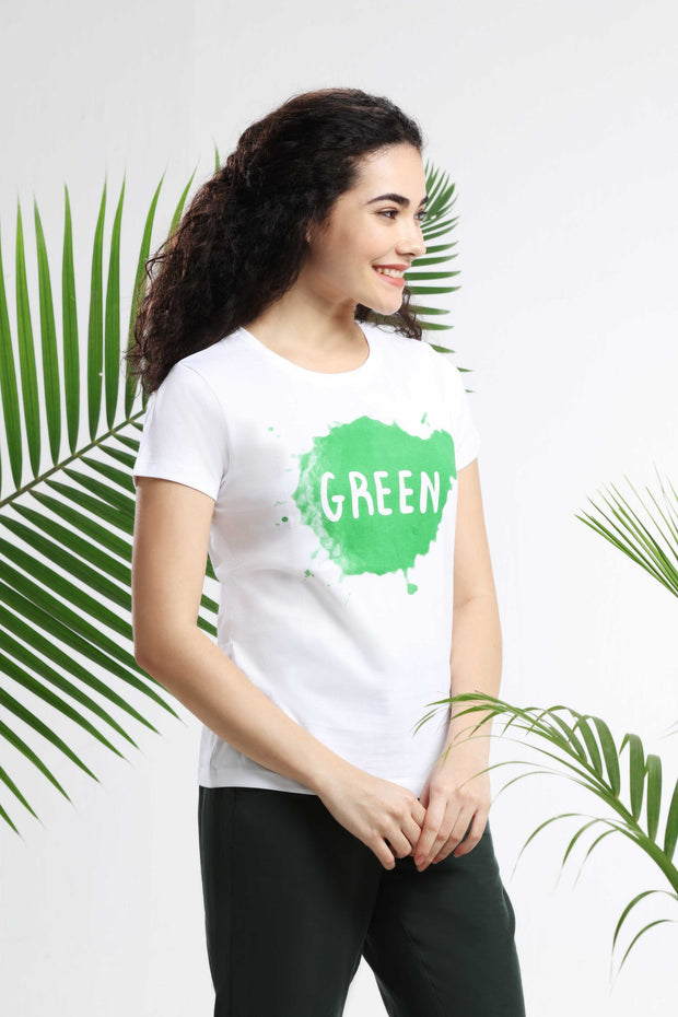 Green Womens T-shirt