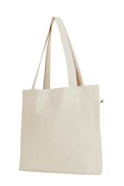 Organic Cotton Tote Bag With Gusset - 2 Pack