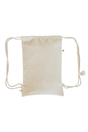Organic Cotton Drawstring Backpack - 2 Pack