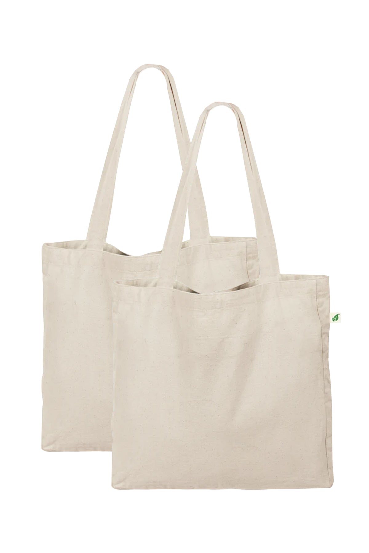 Organic Cotton Tote Bag With Gusset - 2 Pack – sustainme.in