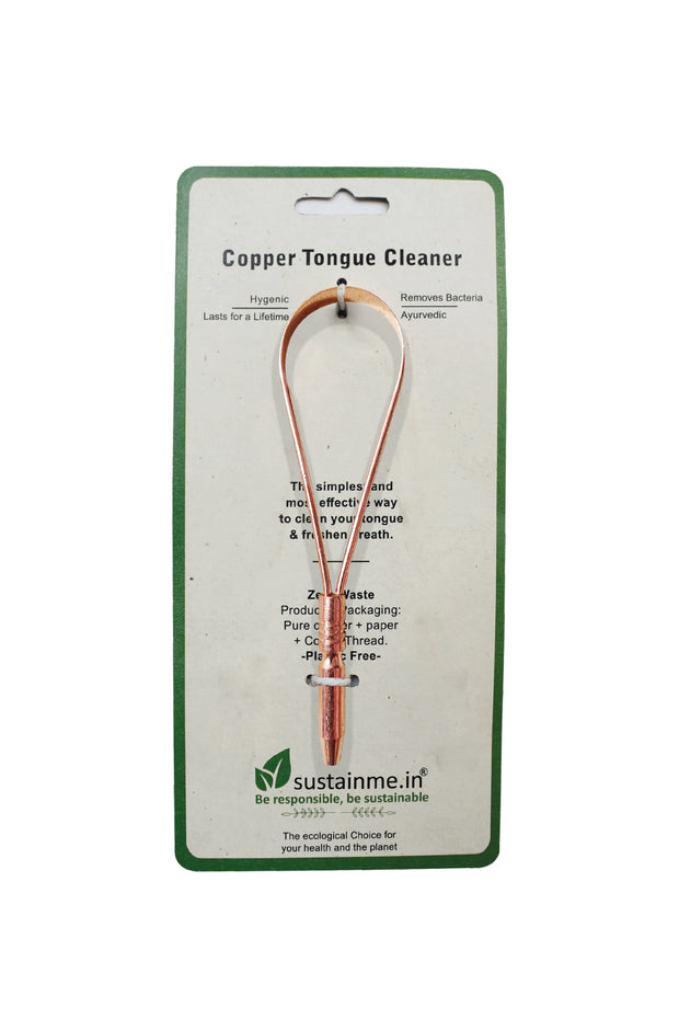 Copper Tongue Cleaner - One