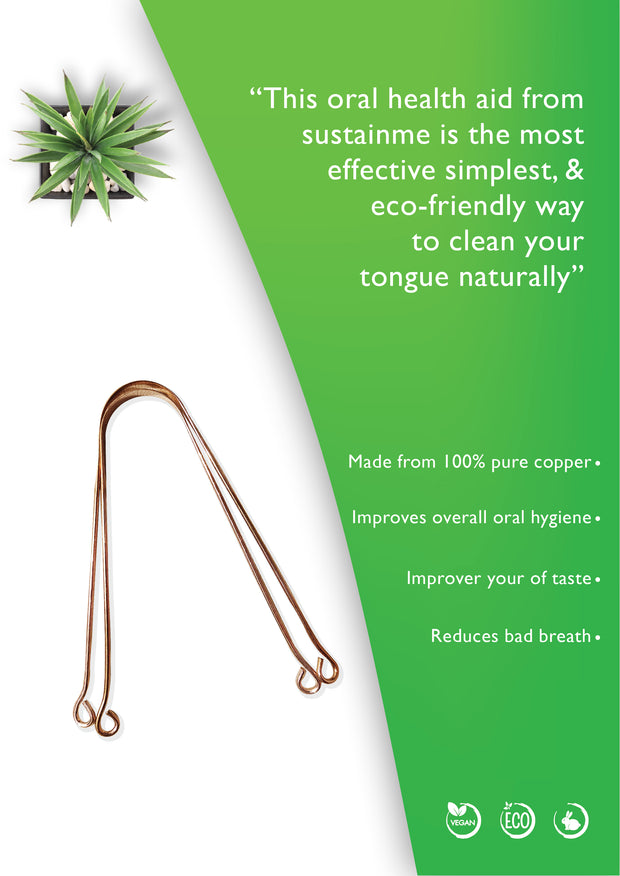 Copper Tongue Cleaner - 2pc