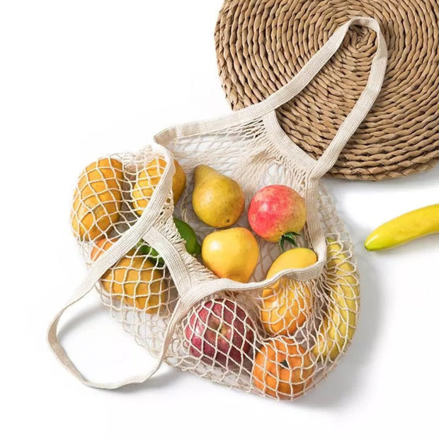 organic Cotton Mesh Shopping Bag  - 1 pc
