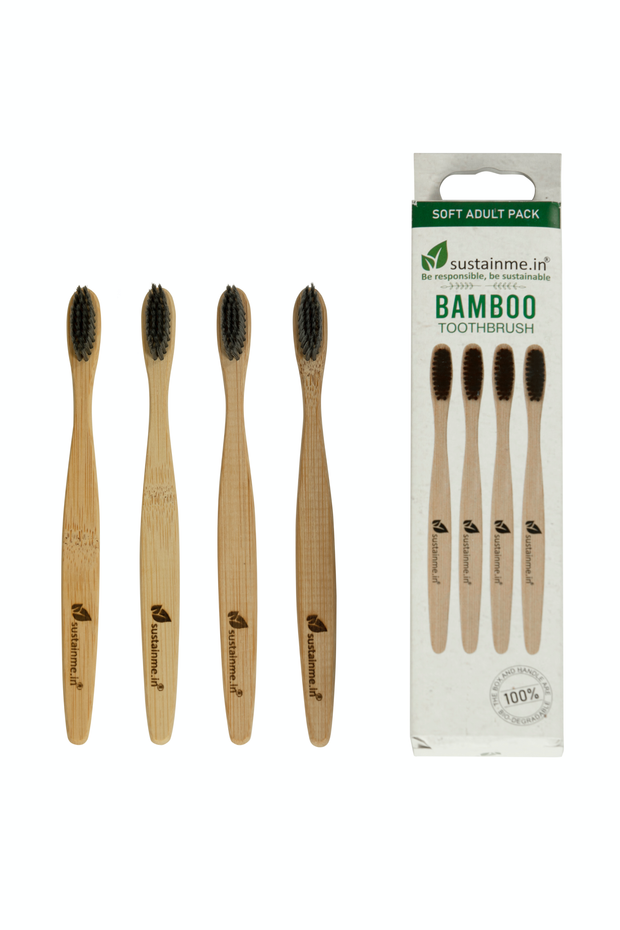 Bamboo Charcoal Toothbrush 1 Pack