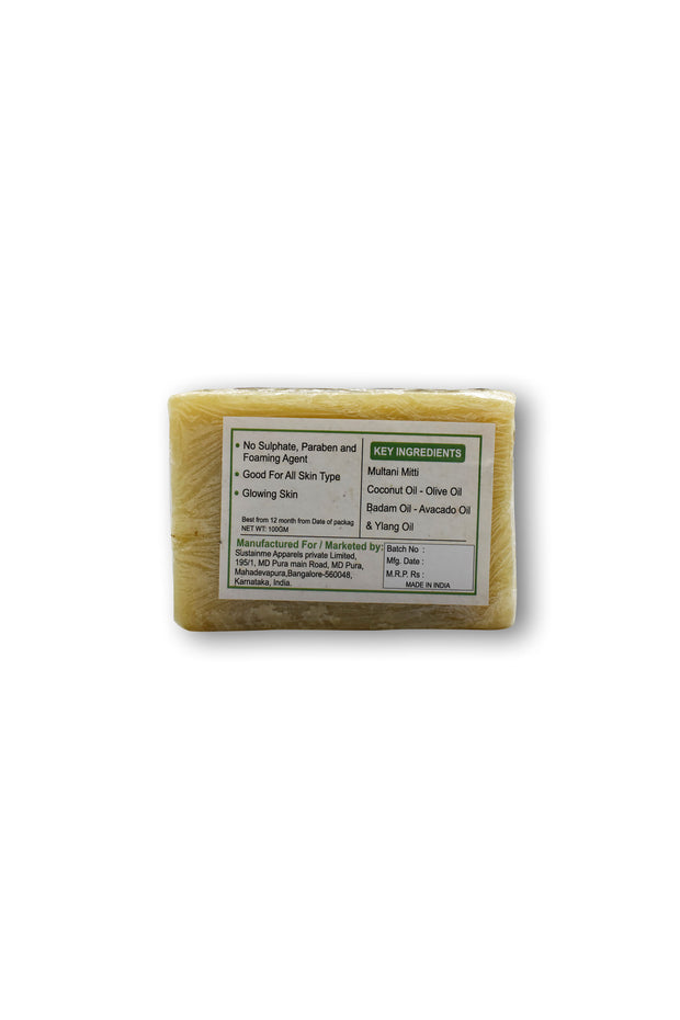 PURE MULTANI MITTI SOAP - PACK OF 2