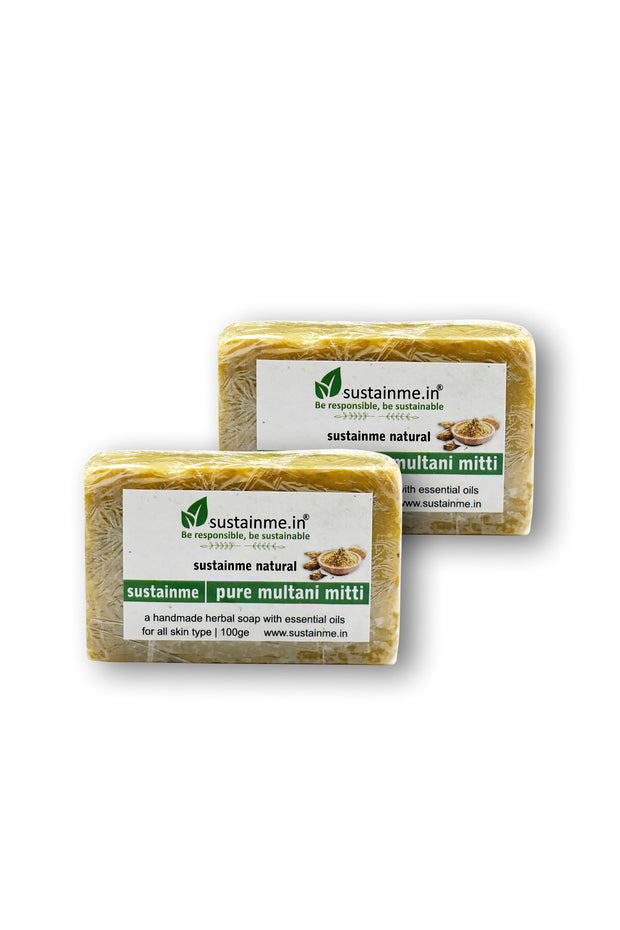 PURE MULTANI MITTI SOAP - PACK OF 2
