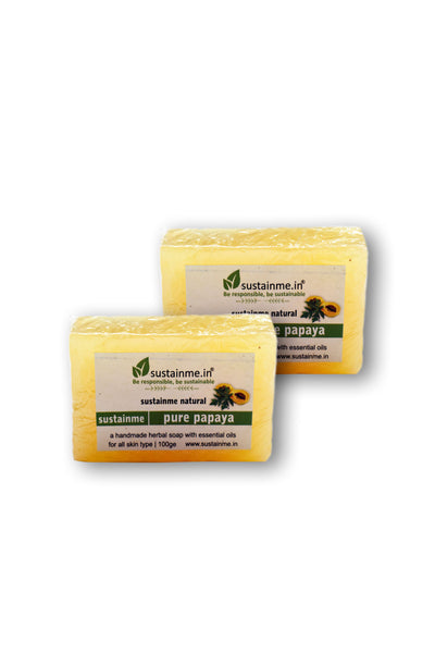 Pure Papaya Soap - Pack Of 2