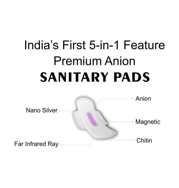 BIODEGRADABLE SANITARY PADS - HEAVY 330 MM (PACK OF 10)
