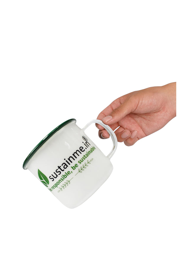 SUSTAINME ENAMEL COFFEE MUG