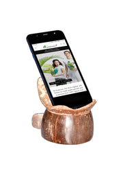 Coconut Shell Mobile Stand