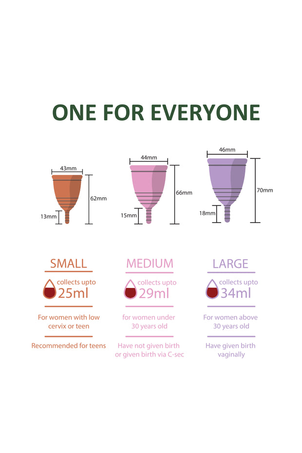 Reusable Menstrual Cup - MEDIUM