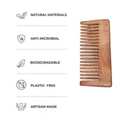 Neem Wood Comb Small