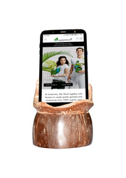 Coconut Shell Mobile Stand