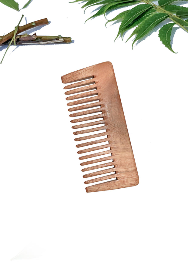 Neem Wood Comb Small