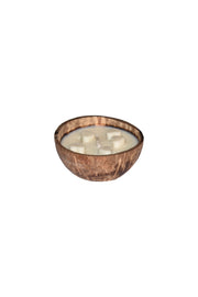 Lemon Cross HANDMADE COCONUT SHELL CANDLE