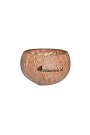 Eco Friendly Jumbo Raw Coconut Bowl (10-11 cm diameter)-Pack Of 1