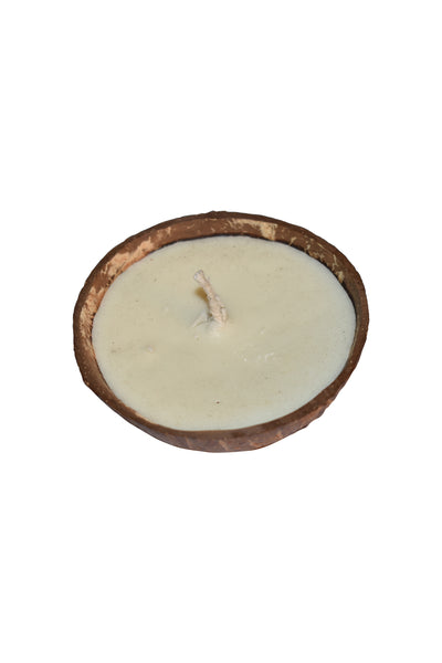 Tea Tree HANDMADE COCONUT SHELL CANDLE