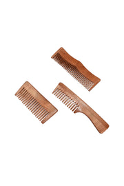 Neem Wood Comb Set