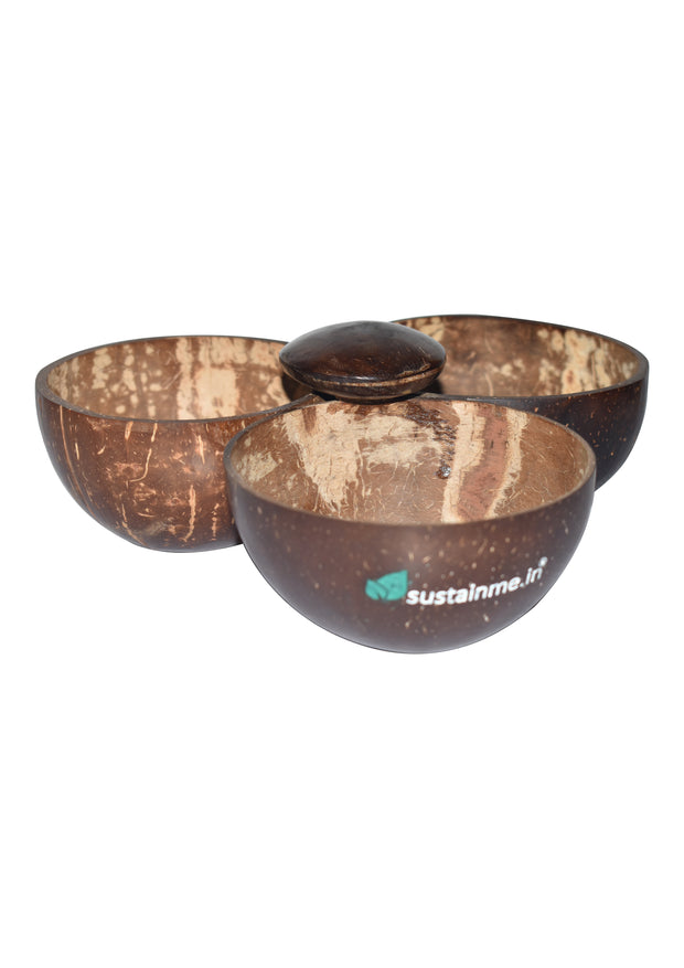 Coconut Shell Spices Bowl - Big