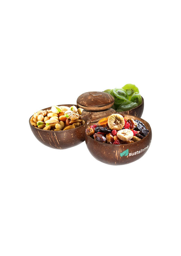 Coconut Shell Spices Bowl - Big