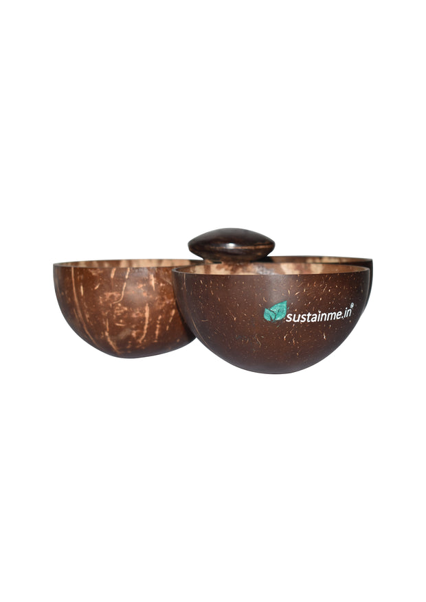 Coconut Shell Spices Bowl - Small