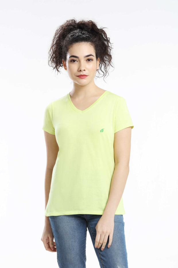 Pima Cotton Women T Shirt - Mint