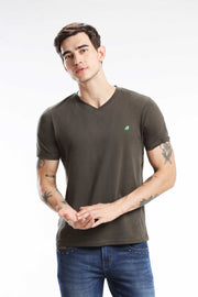 Pima Cotton Men T Shirt - Dark Grey