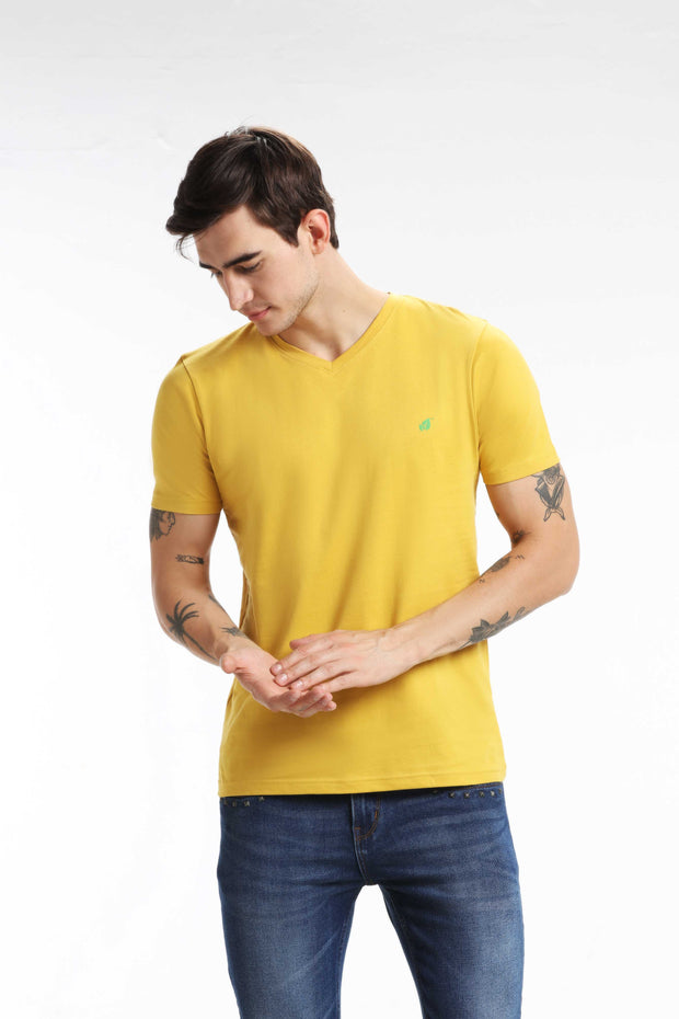 Pima Cotton Men T Shirt Sandal – - Main Image