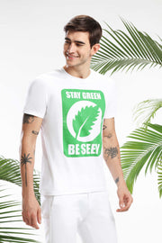 Stay Green, Be Seen Men T-shirt