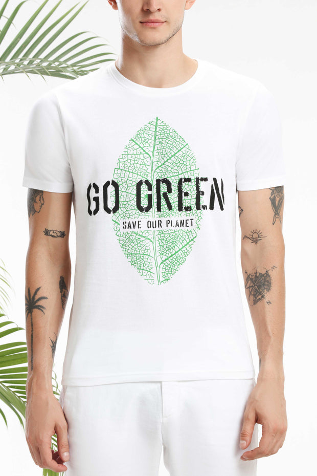 Go Green, Save our Planet Men T-shirt
