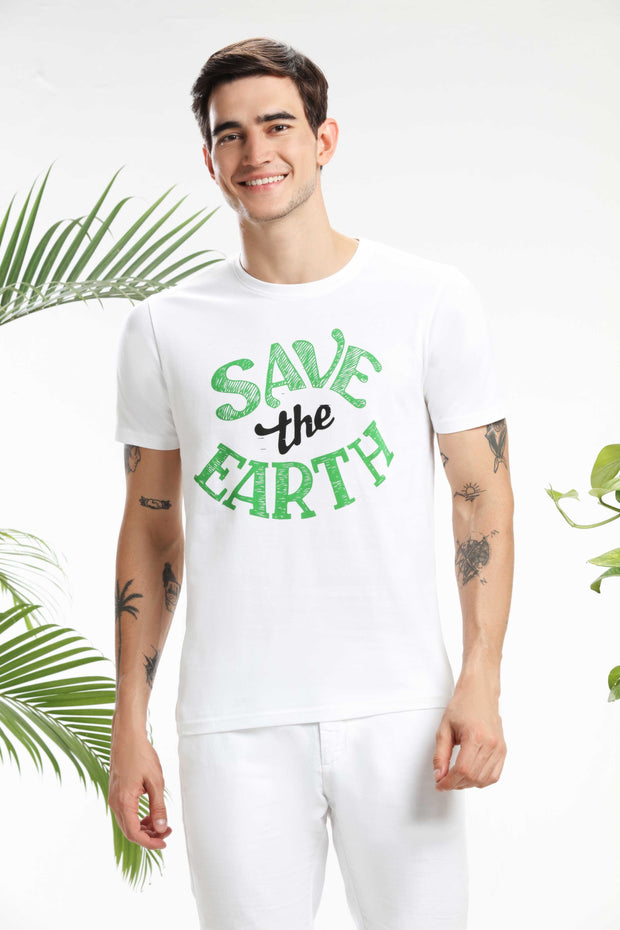 Save the Earth Men T-shirt
