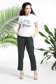 I Love my Planet Womens T-shirt