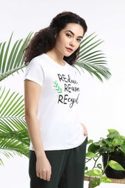 REduce REuse REcycle Womens T-shirt