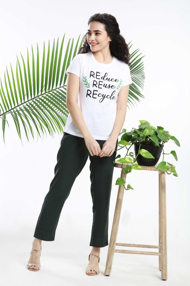 REduce REuse REcycle Womens T-shirt