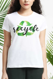 Recycle Womens T-shirt