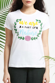 We are a part of Nature Womens T-Shirt