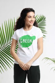 Green Womens T-shirt