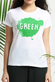 Green Womens T-shirt